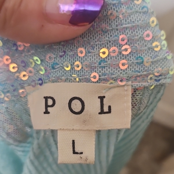 POL Sequin Embellished Top - Picture 3 of 8